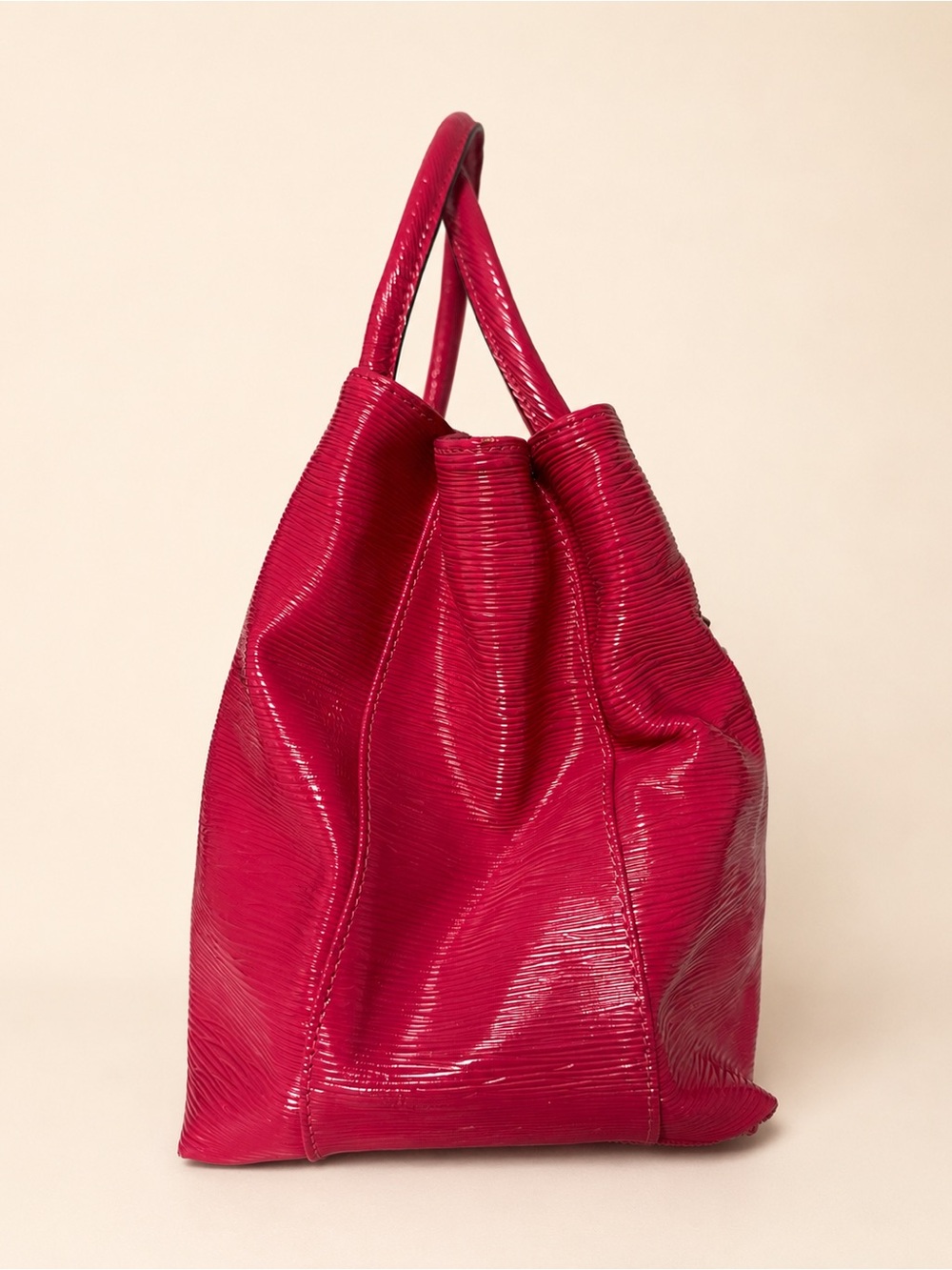 Tiffany & Fred Hot Pink Patent Leather Satchel - Picture 3 of 13